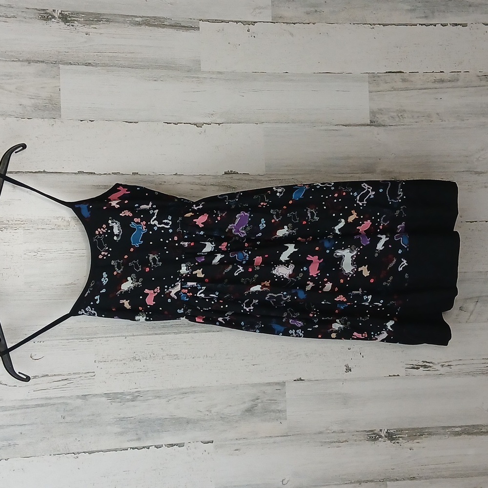 Erin Fetherston For Target Rabbit Print Dress Size 3 - Picture 2 of 6